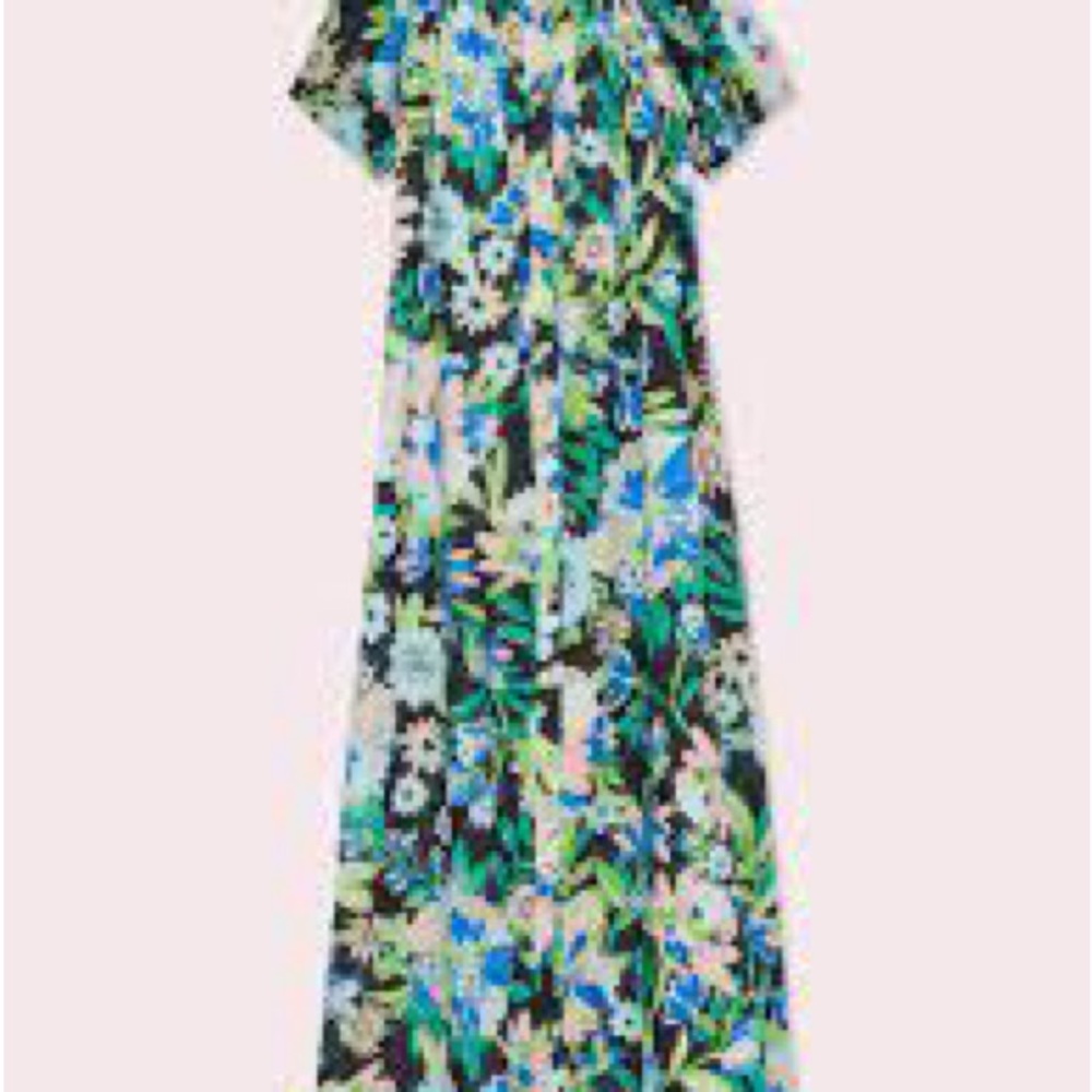 Kate Spade Full Bloom Voile Dress, Small